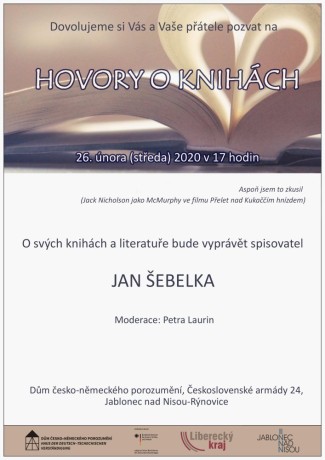 Hovory o knihách - Jan Šebelka