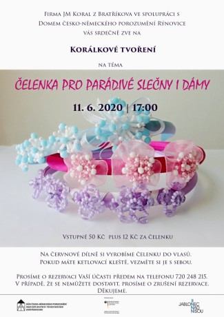 Pozvánka Tvůrčí dílna červen 2020