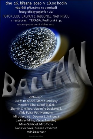 Pozvánka Balvan výstava Na Terase