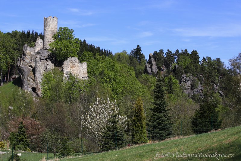 Hrad Frýdštejn jaro8