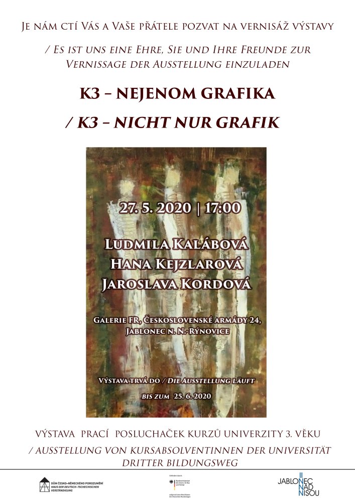 Pozvánka K3 - Nejenom grafika