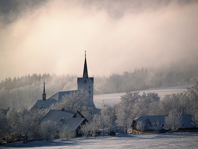 Příchovice - kostel Sv. Víta